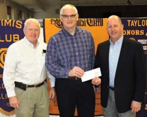 Peoples Bank & Trust donates to Taylorville Optimist Club