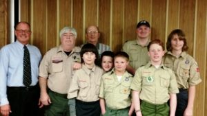 Peoples Bank & Trust donates to Waverly Cub Scout Troop