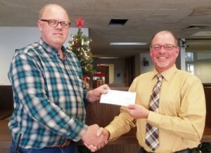 Peoples Bank & Trust Donates to Waverly Fire Department