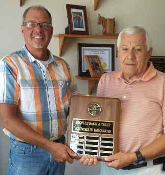 Peoples Bank & Trust - Waverly Volunteer Terry Campbell