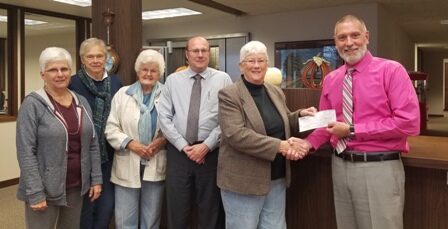 Peoples Bank & Trust Donates to Franklin Waverly Military Support Group